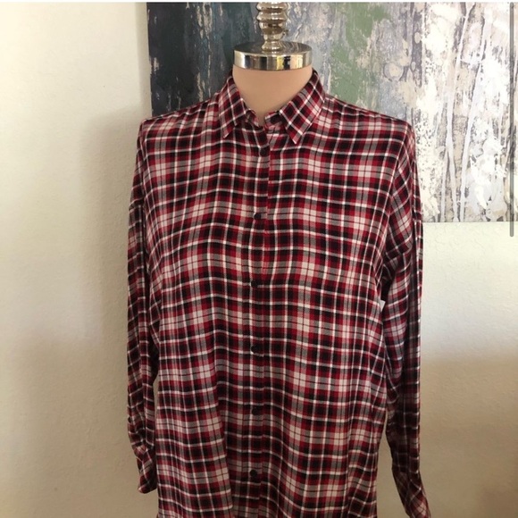 Zadig & Voltaire Tamara Car Rouge Plaid Stars Shirt Red/Black Women's
XSMALL - Picture 3 of 6